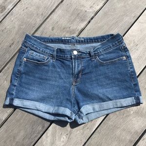 Old navy boyfriend jean shorts